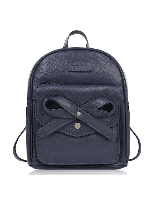 Paolo Peruzzi Leder Damentasche Rucksack Marine...