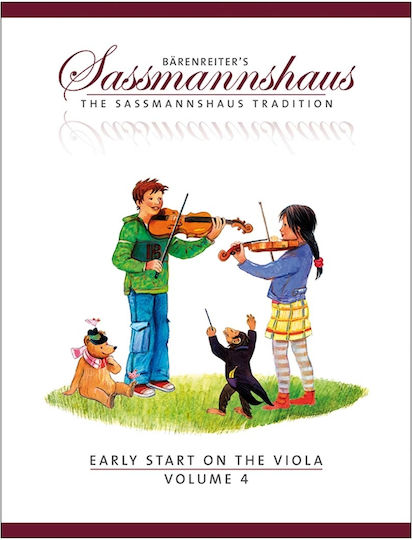 Sassmannshaus Început Timpuriu la Violă Nr.4 Engleză