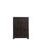 Dulap Dublu-Foi Din Plastic Cu 2 Rafturi 70x44x102cm