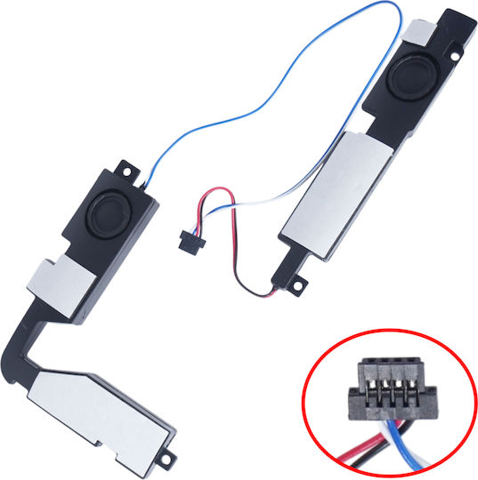 Speaker Set Ηχεία Ζευγάρι Laptop Asus Notebook X Series X555l X555ba X555da X555dg X555la X555lb X555lf 04072-01340100 04072-01340000 Speakers Left+right Κωδ.1-spkr142
