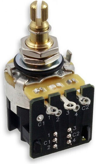 Cts Push-pull Pot Split Shaft 250k Audio