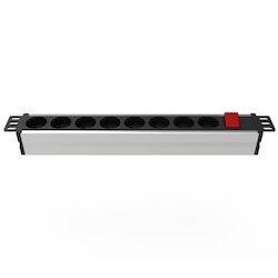 Canovate PB-S08-100-116-103F-W Πολύπριζο Rack