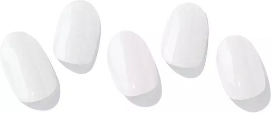 Ohora Gel Nail Stickers Clean White Shade Nb-048 Quantity 1