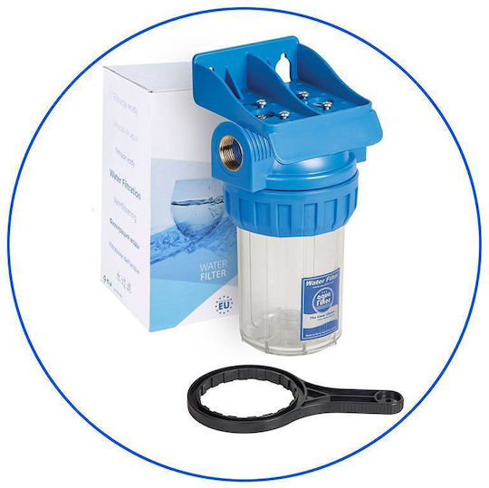 Aqua Filter Συσκευή Φίλτρου Νερού Μονή Κεντρικής Παροχής FHPRPS5