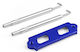 Aluminum Alloy Car Battery Mount Bracket for Honda Civic 1988-2000 Blue