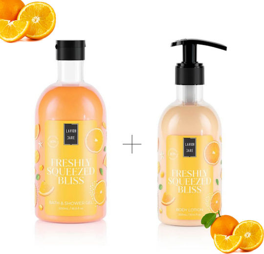 Lavish Care Freshly Squeezed Bliss Σετ Περιποίησης για Καθαρισμό Σώματος & Ενυδάτωση 2τμχ