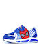 Kids Sneakers with Scratch & Lights Blue