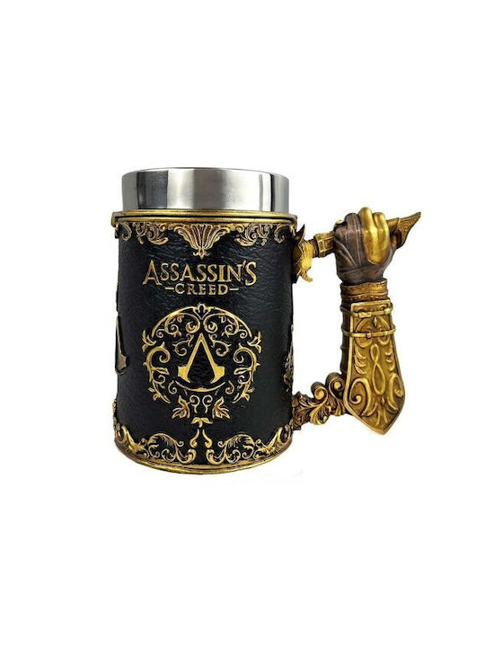 Nemesis Now Glass Beer, μπίρας made of Metal in Black Color