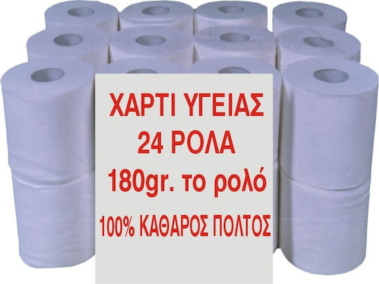 Toilettenpapier 24 Rollen (180gr/Rolle)
