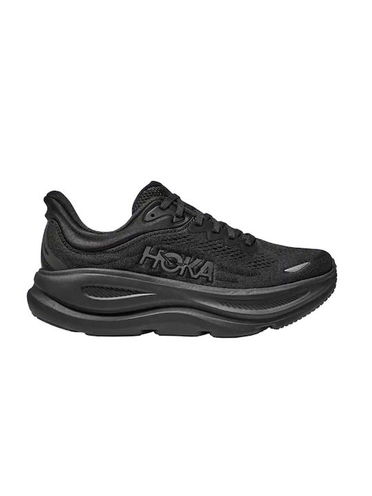 HOKA Bondi 9 Herren Lauf Sportschuhe Schwarz