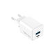 Forever Charger Without Cable GaN with USB-A Port and USB-C Port 30W Power Delivery Whites (TC-08-30AC)