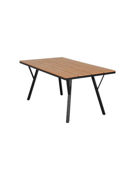 Tisch Stabil Fl6514 Gray 160x91x72cm