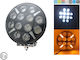 Round Car Headlight LED Universal 10 - 30V 60W with White Lighting 1 Piece