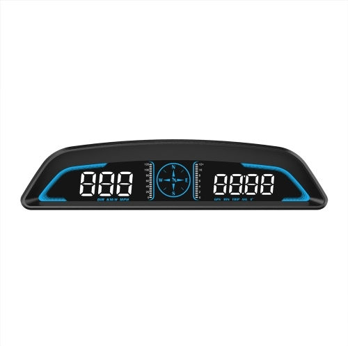 Ψηφιακό Όργανο Head Up Display και Πυξίδα Αυτοκινήτου 100mm
