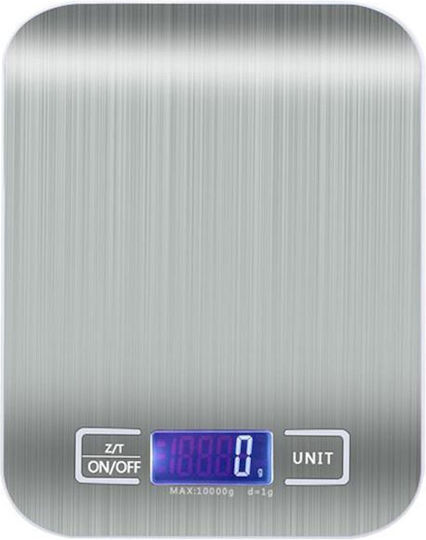Ψηφιακή Ζυγαριά Κουζίνας έως 5kg Inox