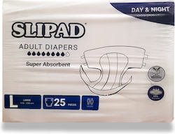 Slipad Incontinence Diapers Large 25 Units