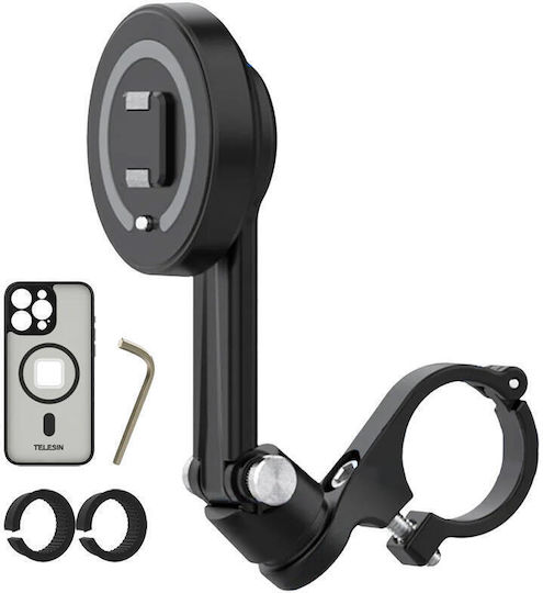 Telesin Mobile Phone Cases for Apple iPhone 15 Pro With Motorcycle Mount