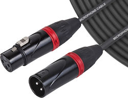 LX-Audio Αρσενικό XLR male - XLR female 6m