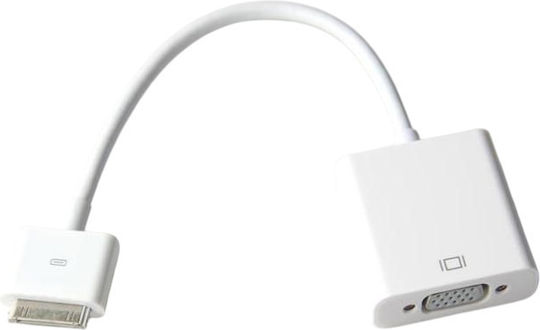 Konverter Apple 30-polig / VGA / HDMI männlich zu Apple 30-polig / VGA / HDMI männlich 1Stück IP-00280