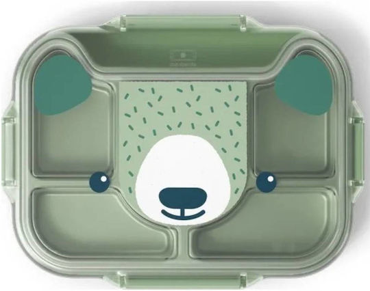 Monbento Ανοξείδωτο Παιδικό Δοχείο Φαγητού 0.95lt Πράσινο