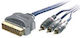 Focal Cable Scart male - Component male 2m Black 20321