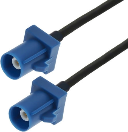 Fakra C Male to Fakra C Male Extension Cable 20cm