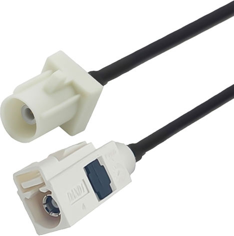 Fakra B Male to Fakra B Female Extension Cable 20cm