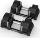 Horizon Fitness Αλτήρες Σετ 2x 20kg Ρυθμιζόμενοι
