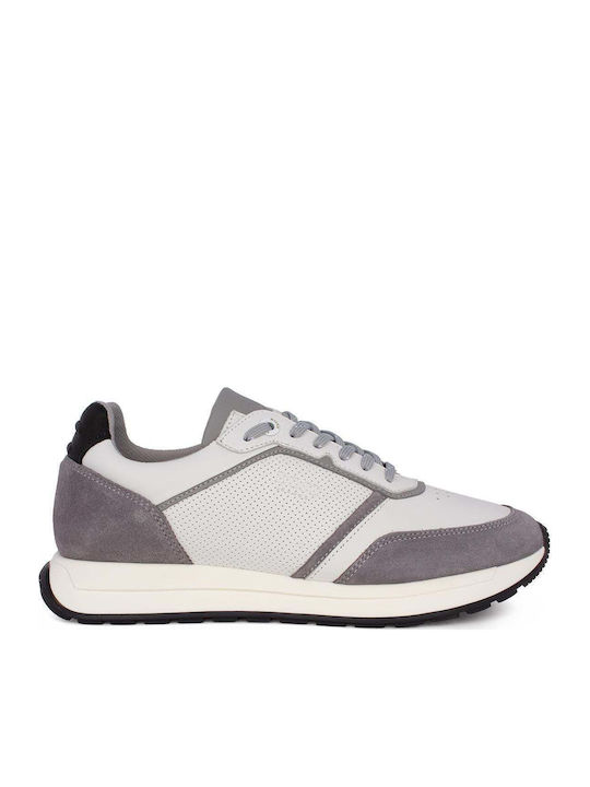 Boss Shoes Ανδρικά Sneakers White Grey