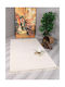 United Carpet Cordoba Противоплъзгащо Килим Кръгла Furry с крошки Крем