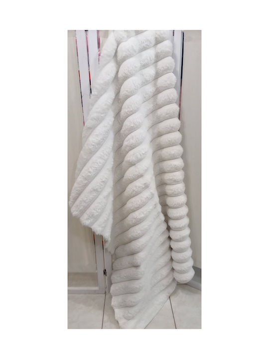 Natural Home Rug Rectangular White