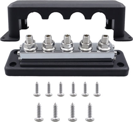 Cp-4330-01 600A M10 Schwarzer Anschlussblock Stromverteilungsstecker