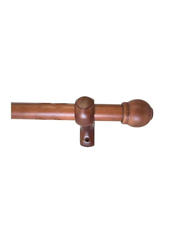 Grace Metallisch Vorhangstange Einfach Φ28mm 160cm Braun