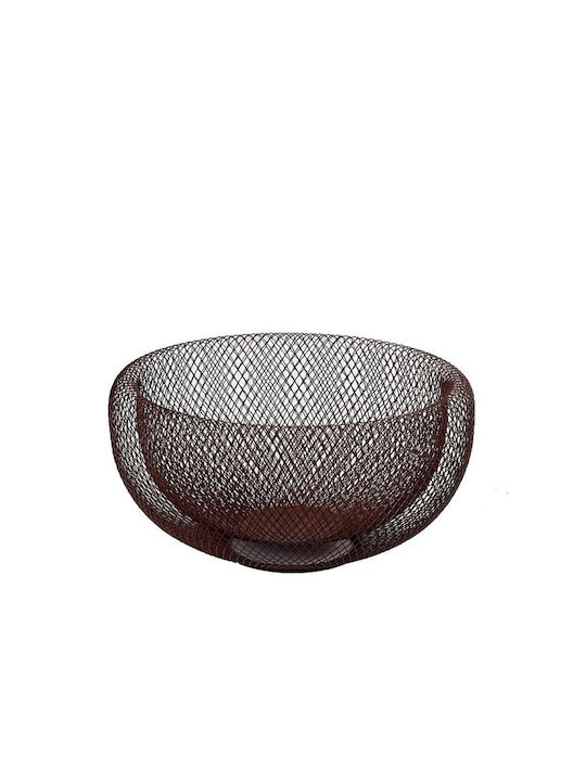 Espiel Плодова кошница Метал Червен 19x19x9.5бр