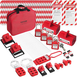 Vevor Electrical Lockout Tagout Kit 47 Pcs Safety Loto Kit Περιλαμβάνει Λουκέτα Λαβές Ετικέτες Νάιλον Δεσίματα Κλείδωμα Βυσμάτων Κλείδωμα Διακόπτη Κυκλώματος Τσάντα Μεταφοράς Βιομηχανική Ηλεκτρική Ενέργεια Vevor Electrical Lockout Tagout Kit 47 Pcs Safety Loto Kit Περιλαμβάνει Λουκέτα Λαβές Ετικέτες Νάιλον Δεσίματα Κλείδωμα Βυσμάτων Κλείδωμα Διακόπτη Κυκλώματος Τσάντα Μεταφοράς Βιομηχανική Ηλεκτρική Ενέργεια