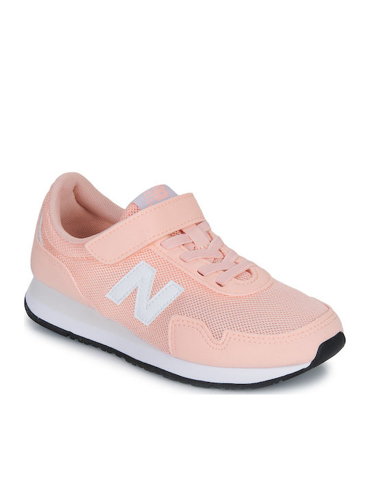 New Balance Kids Sneakers with Scratch Pink
