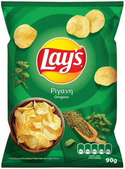 Lay's Chips με Γεύση Ρίγανη 100gr