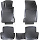 Πατάκια Σκαφάκια 3d Λάστιχο Tpe Mercedes Β-clαss W247 2019 Rizline 4 Τεμάχια Μαύρα