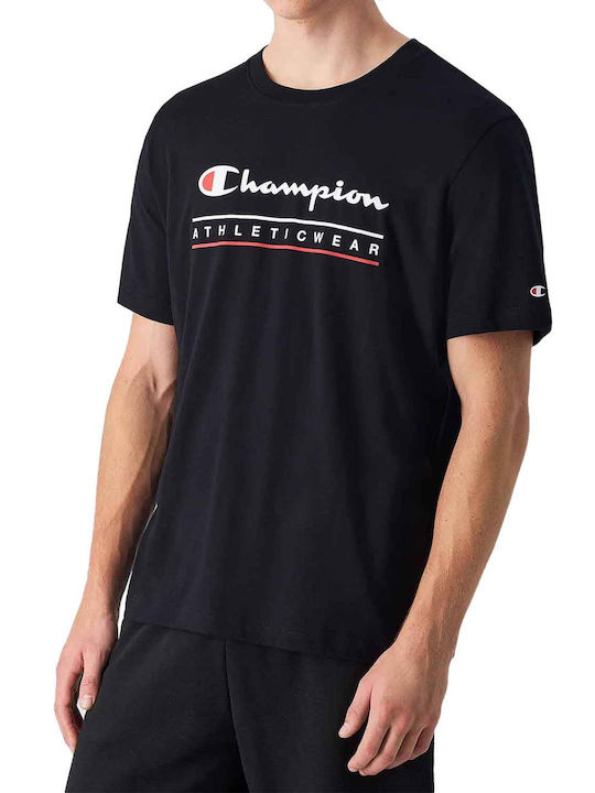 Champion T-shirt Μαύρο