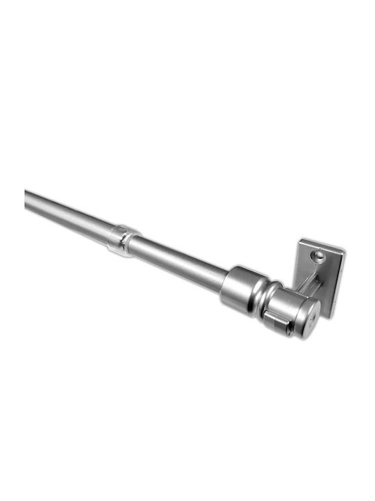 Grace Extendable Metallic Curtain Pole Single Φ...