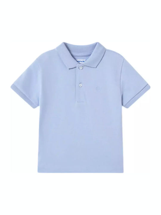 Mayoral Παιδικό Polo Κοντομάνικο Σιελ