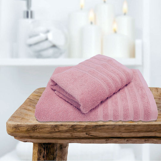San Lorentzo Geschirrtuch Melanie 50x90εκ. Pink Gewicht 500gr/m²