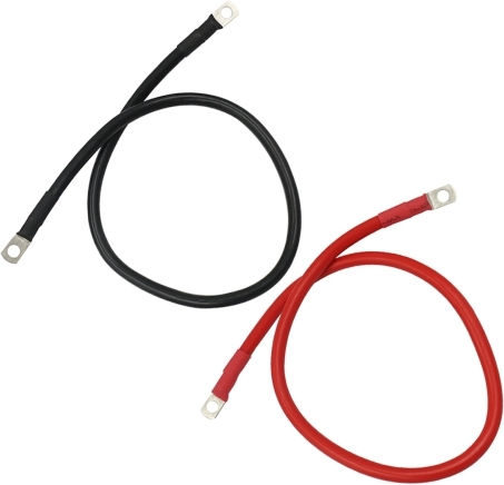 6awg 25-8 Car 50cm Κόκκινο + Μαύρο Καλώδιο Inverter Μπαταρίας Καθαρού Χαλκού