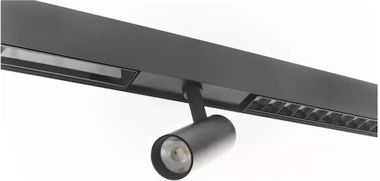 LED модул магнитен релс Alexa черен Elbulgaria LED 12W 4000K 2042B-12W BK