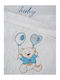 Sunshine Set Babyhandtücher 2 Stück White/blue
