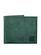 Leather Men's Wallet Classic with RFID Green