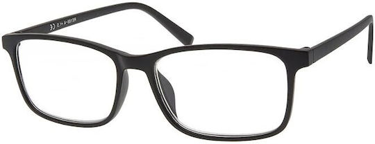 Sales Pharma Lesebrille +1.50 in Schwarz Farbe