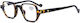 Sales Pharma Lesebrille +1.00 in Braun Farbe