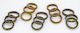 Set of 10 Animal Print Hair Scrunchies