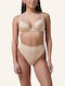 Women's String rugby tan